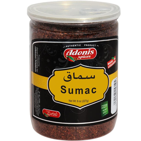 Adonis - Ground Sumac, 8 oz (227g), Product of Lebanon...