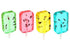 Hotlix Assorted Ant Sucker Lollipop - Pack of 4 - Blueberry, Apple, Banana, Watermelon...