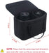 BOMKEE Camera Inserts Lens Padded Insert Liner DSLR SLR Protective Bag Camera Cube Roomy Case Waterproof Foldable pouch for Camera Lens Accessorie...