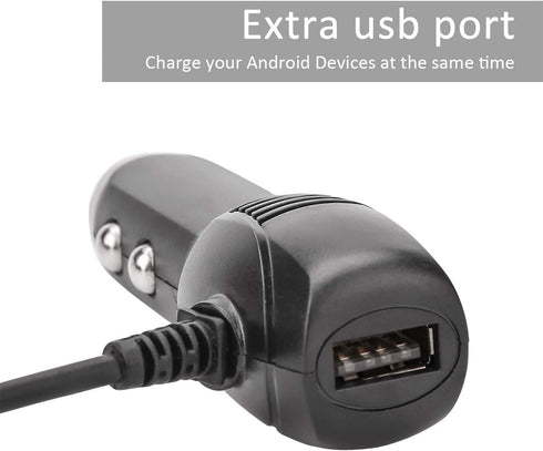 Dash Cam Charger Mini USB, Car Charger with USB Port Compatible with APEMAN, Rexing, Byakov, AKASO, Crosstour, Trekpow, Pruveeo, OldShark, Garmin ...