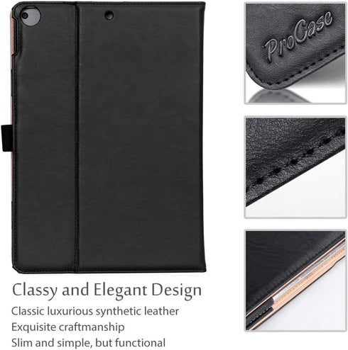 ProCase for iPad 10.2 Inch Case 2021 9th Generation/2020 8th Generation/2019 7th Generation iPad Case, Leather Vintage Stand Folio Cover Protectiv...