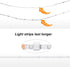 Cable Tidy Management Self Adhesive Cable Clips,100Pack Clamps Fix Led Light Clips (for 10mm(3/8") Wide Strip Light)...