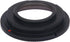 Haoge Manual Lens Mount Adapter Built-in Glass for M42 42mm Screw Mount Lens to Nikon F Mount Camera such as D800 D800E D810 D810A D850 DF D750 D5...