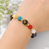 COLORFUL BLING Zodiac Bracelets for Women Men 12 Constellations Healing Crystal Stretch Bracelet Zodiac Sign Natural Stone Beaded Bracelet Horosco...