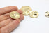 Gold Metal Shank Buttons - 12 Pcs - 4 Size Options - Luxury Wrinkle Round Wave Metal Shank Buttons for Men Women Blazer Coat Uniform Shirt Suit an...