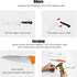 Paring Knife,3.7 inch Fruit and Vegetable Knife,Stainless Steel Dishwasher Safe Rust Proof Super Sharp,Comfortable Bigger Handle,PP Plastic Colors...