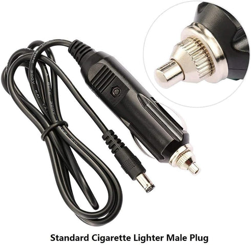 Boda 12V Car Charger Adapter Power Cord Compatible for Snailax/COMFIER/Viktor Jurgen/Boriwat Back Massage Seat Cushion shiatsu Neck & Back Massage...