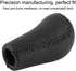 Tbest Replacement Leather Gear Knob,Car Auto Gear Shifter Knob Gear Shift Knob Handball Automatic Shift Lever PZ020 0K012 Fit for Hilux MK6 MK7 20...