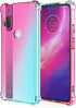 for Motorola One Hyper Case, Clear Cute Gradient Slim Anti Scratch Flexible TPU Cover Shockproof Phone Protective Case for Motorola Moto One Hyper...