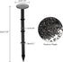 KINGLAKE 30 Pcs 0.4" Width 8" Length Plastic Garden Stakes Anchors Plastic Landscape Anchoring Spikes for Keeping Garden Netting Down,Holding Down...