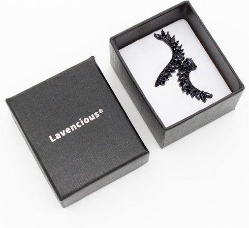 Lavencious Cocktail Fashion Ring Size Adjustable From 6-8.5 CZ Marquise Shape Jewelry for Women...