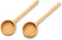 Bamboo Wooden Coffee Scoop for Jars Farmhouse Minimalist Food Jar Scoop...
