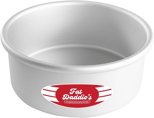 Fat Daddio's Anodized Aluminum Round Cake Pan, 7 x 3 Inch...