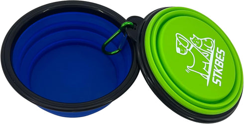 Collapsible Dog Bowl, 6 Pack, Portable, Safe, Reusable, Suitable for Indoor and Outdoor Use...