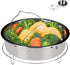 Secura Stainless Steel 6-quart Electric Pressure Cooker Steam Rack Steamer Basket Insert Set...