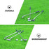 jojofuny 1 Set of Dollhouse Golfing Club, Miniature Golf Club Balls Set, Miniature Golf Clubs, Mini Golf Club Model Toys, for 1:12 Scale Dollhouse...