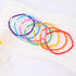 Colorful Beaded Bracelets for Women Glass Seed Beads Stackable Heart Beads Rainbow Stretch Friendship Bracelets Elastic Heishi Surfer Bracelets Se...