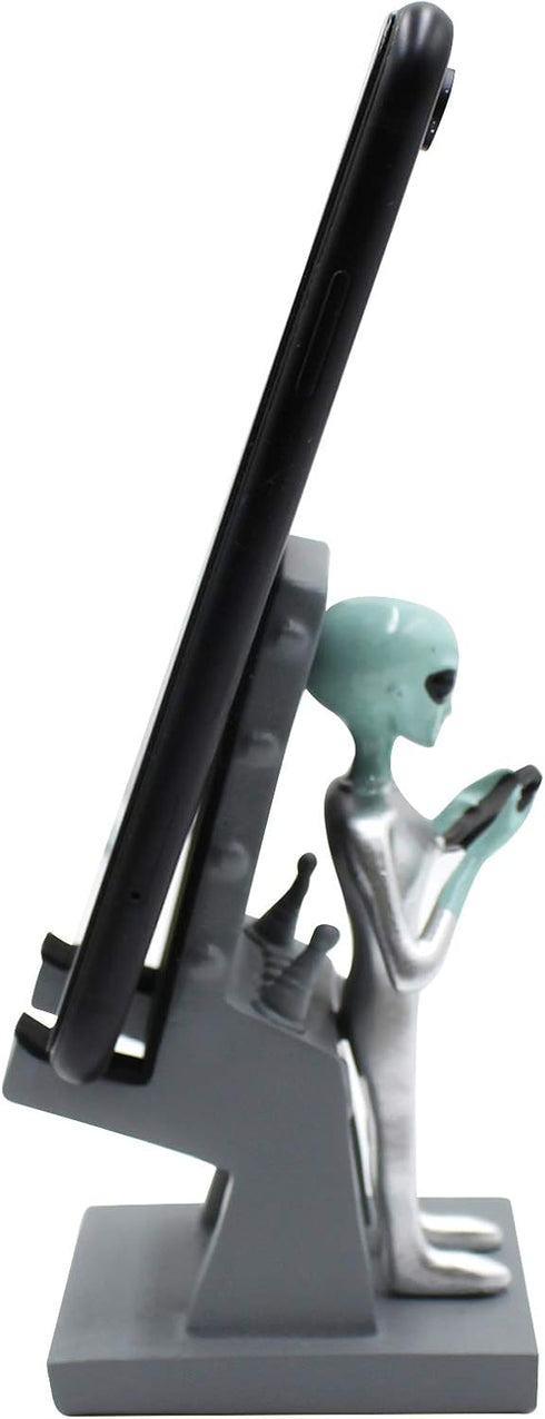 Cute Alien Shape Cell Mobile Phone Holder Stand Smartphone Desk Holder for All Mobile Phones Stand Desk Ornament......