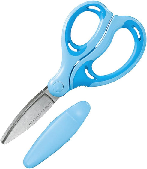 Learning scissors Aero fit SAXA Kids blue Hawatari 55mm part number: Hasa -P270B Order number: 62,748,032 Studio: Kokuyo...