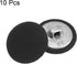 10pcs 32L Fabric Cloth Covered Button 20mm Round Metal Shank Sewing Buttons for Suits Dress Blouses, Black...
