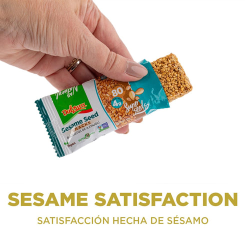 Dulzura Sesame Seed Snacks - Crunchy Snack Crackers - 3 oz (Pack of 1)...
