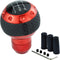 Shifter Knobs 5 Speed Gear Ball Shift Handle Car Transmission Lever Handle for Most Manual Automation Vehicles (Red)...