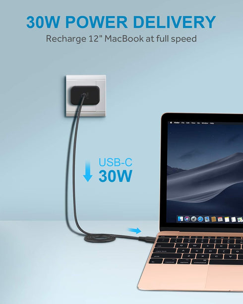 USB C Charger - NANAMI 30W USB Wall Charger PD3.0 Fast Charging Block for iPad Pro/Air/Mini,Mobile Charger Adapter for iPhone 15/14/13/13 Pro/13 P...