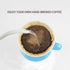 Pour Over Coffee Makers Ceramic Coffee Dripper (Size02 Blue)...