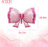 Bowtie Pink Balloon Bow Foil Balloon for Baby Shower, Wedding, Kids Mouse Theme Party Decoration...