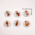 18Pcs Animal Silicone Beads Cartoon Dog Butterfly Halloween Cup Beads Silicone Focal Beads for Jewelry Making DIY Necklaces Bracelet Keychain Lany...