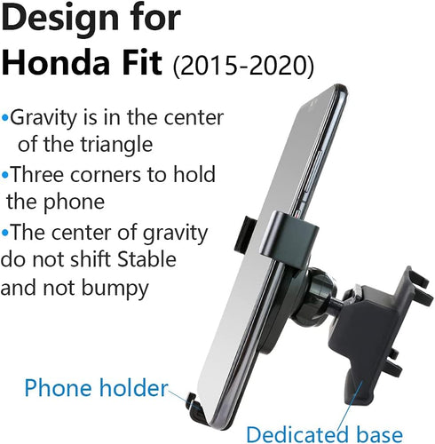 Car Phone Holder for Honda Fit 2015-2020 Auto Accessories Navigation Bracket Interior Decoration Mobile Cell Phone Mount...