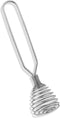Silver 8 Inch Stainless Steel Spring Whisk Mini French Spring Coil Whisks Egg Whisk Wire Whip Cream Beater Kitchen Utensils for Stirring, Baking a...