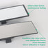 Rear View Mirror for Car,11.8" Convex Panoramic Wide Angel View Mirrors Extender,Chrome Tint Anti Glare,Universal Clip on Interior Rearview Mirror...