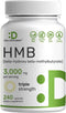 DEAL SUPPLEMENT Ultra Strength HMB Supplements 3,000mg Per Serving, 240 Capsules | Third Party Tested | Supports Muscle Growth, Retention & Lean M...