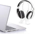AmoVee® Acrylic Headphone Stand Display Headphone Holder Headphone Hanger Headset Hanger Support - Suitable for All Headphone Sizes - (Transparent...