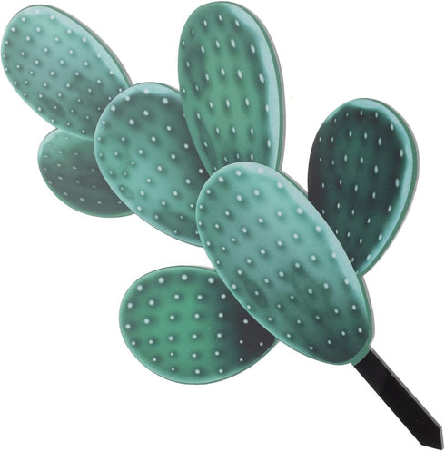 COHEALI Metal Desert Cactus Sculpture Rustic Cactus Plant Home Decor Cactus Garden Cactus Yard Art Ornaments Cactus Stakes Lawn Ornaments for Pati...