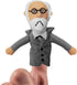 The Unemployed Philosophers Guild Sigmund Freud Magnetic Personality - Plush Finger Puppet and Refrigerator Magnet, Approx 4" Tall...