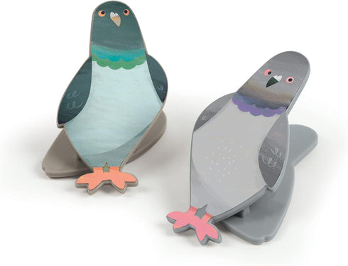 Genuine Fred PECKISH, Pigeon Magnetic Bag Clips...