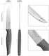 Steak Knives Set of 4,Stainless Steel Steak Cutlery Sets,4.5 In Sharp Blade Rust-proof Steak Knife with Serrated Edge, Dishwasher Safe Steak Knive...