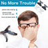Anti-Slip Nose Pads Silicone Butterfly Shape - 13 Pairs Soft Non-Slip Adhesive Nose Pads for Reading Glasses Sunglasses Spectacles - Super Sticky ...