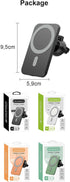 New Technology Magnetic Wireless car Charger Qi 15W Fast car Wireless Charging Station for iPhones...