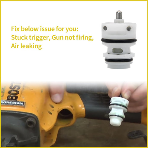 (2PCS) TVA11 Trigger Valve Compatible with Bostitch Nailer Replace Part N52FN N62FN N79RH N79WW N80SB N88RH N88WW N90PT N90RHN, Tool Repair Kit...
