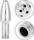 Clean Shower Head Metal Enema Shower Vaginal Irrigation System Colon Aluminum Shower Bathroom Cleaning System Cleaner (Silver)...