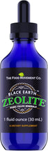 Black Earth Zeolite with Humic Fulvic Acids Trace Minerals for Adults and Kids for Detox, Gut Health and Immune Support - 1oz Liquid Drops Supplem...