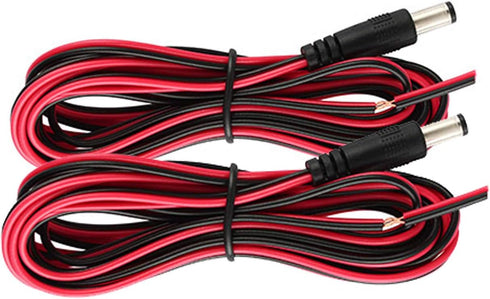 LeeKooLuu K11 Vehicle Power Cord Plug 8.2 ft Extension Cable for Backup Camera for Car/Camper/Truck Rear View Monitor Backup Camera Security Parki...