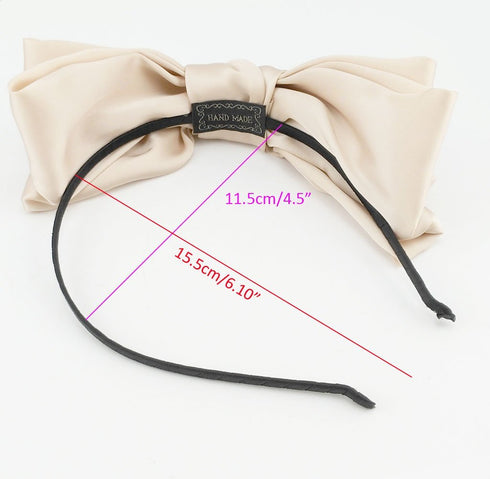 yueton Pack of Sweet Big Bowknot Hair Band Bow Headband Hair Accessory Girls Women Headdress Headwear...