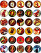 30 x Edible Cupcake Toppers Themed of Speed Hero Collection of Edible Cake Decorations | Uncut Edible on Wafer Sheet...