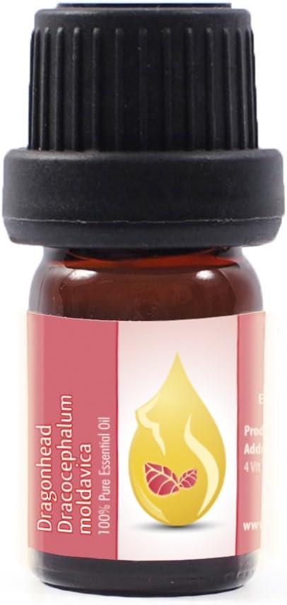 Essences Bulgaria Moldavian Dragonhead Essential Oil 1/3 Fl Oz | 10ml | Dracocephalum Moldavica | 100% Pure and Natural | Undiluted | Therapeutic ...