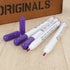 12 PACK Disappearing Ink Marking Pen, Air Water Erasable Pen/ Fabric Marker/ Temporary Marking/ Auto-Vanishing Pen for Cloth (Purple)...