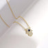 Kyerlyn Hamsa Hand Pendant Necklace 14K Gold Plated Cubic Zirconia CZ Hamsa Hand Necklace Dainty Evil Eye Necklace for Women Handmade Necklace Gif...